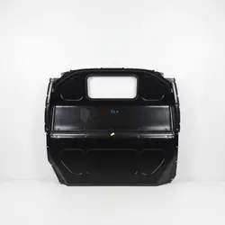 Cloison VW T6.1 avec vitre, noire - OEM /117
