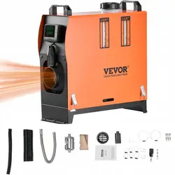 Calefactor Vevor 8kW 12-24V ZCJRQDC12V8KQ