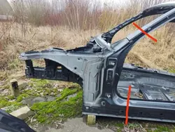 Gebrauchte rechte vordere Kotflügel OEM 7377915 für BMW 3 GT