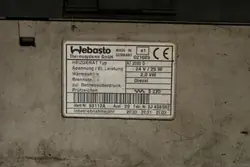 Webasto Air Top 2000D 24V 2.0kW OEM 021085