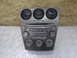 Radio CD 6-Disc Klimaatpaneel Mazda 6 OEM GJ6J66DSXD02