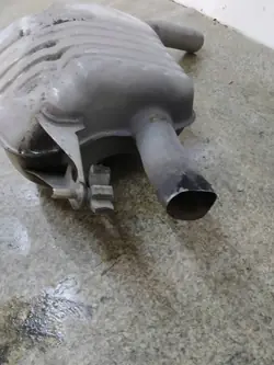 Mercedes Avgasljuddämpare OEM A2054911601 Vänster Bak