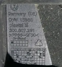 VW Phaeton Scheinwerferhalterung Links Vorne 3D0807261