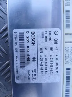 Unité de contrôle ESP A2115406845 pour Mercedes E W211