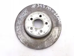 Remschijf achter OEM 6860925 345mm voor BMW 6 GT