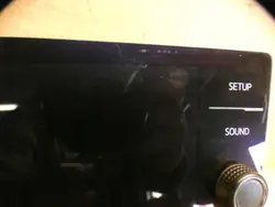 Pantalla de navegación OEM 5G6919605B para VW Passat B8