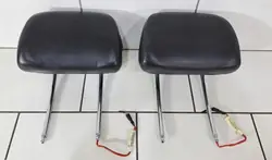 Encostos de cabeça dianteiros BMW X5 E70 - Elétricos Couro Preto