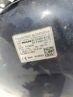 Réservoir d'air 30L 81514016155 MAN TGX TGS Euro 6