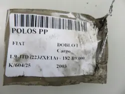 Demi-arbre droit OEM PÓŁOŚ PRAWA FIAT DOBLO I 1.9 JTD