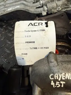 Moteur complet Porsche Cayenne 9PA 4.5 T Turbo M48.50
