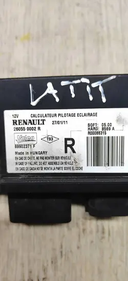 Xenonsteuergerät Renault Latitude (L70) 260550002R