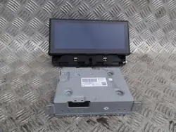 Painel Rádio Citroen DS7 Crossback 2019 OEM 9833438380