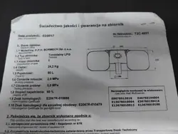LPG Kaasupullo 50L 2027R Bormech Käytetty