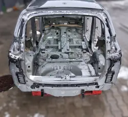 Opel Crossland X takalattiamatto OEM PAS TYLNY