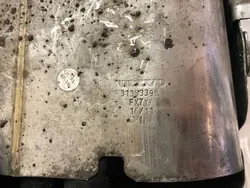 Volvo XC90 2018 Äänenvaimennin pääte OEM 31353398