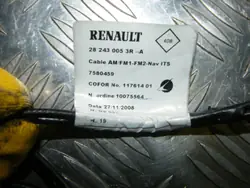 Renault Megane Scenic III Navigointiharja OEM 282430053R