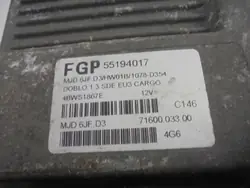 Unidade controle motor OEM 55194017 para Fiat