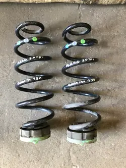 Muelles traseros Audi 4G S-LINE para A7 4G/A6 C7 3.0 TDI
