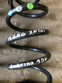 Molas traseiras Audi 4G S-LINE para A7 4G/A6 C7 3.0 TDI