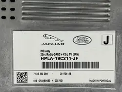 Lector Radio Navegación Jaguar XE 2017 OEM HPLA-19C211-JF