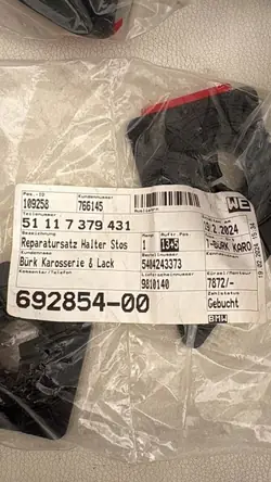 BMW 3 F34 Ruitensproei-sensorbevestiging OEM 51117379431