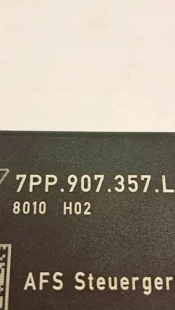 Module phare Porsche 7PP907357 - Occasion