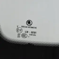 Karosserieglas Links Hinten OEM 5LJ845297C für Skoda Elroq