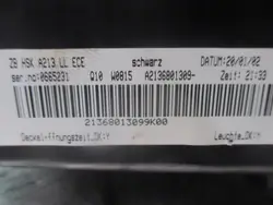 Mercedes W213 W290 Läderfack OEM a2136801309