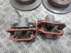 OEM TARCZE HAMULCOWE TYŁ + ZACISKI TOYOTA AVENSIS T25