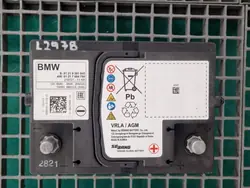 BMW OEM 9381845 AGM Start-Stop Akku 12V 60Ah