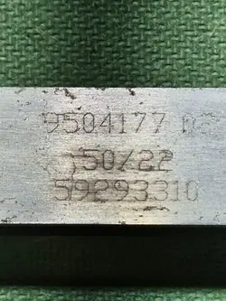 Renfort de porteur arrière BMW M3 G80/G81 OEM 9504177