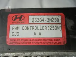 Module Ventilateur Radiateur OEM 25384-2M250 Hyundai Genesis