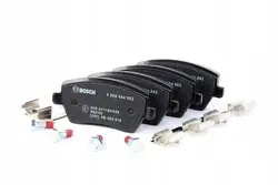 Pastilhas de travão Bosch dianteiras OEM 0 986 494 592