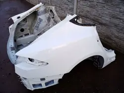 Tesla S rechte hintere Kotflügel - Gebrauchtes OEM-Teil
