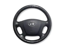 KIA Carens II 2008 läderratt med krockkudde