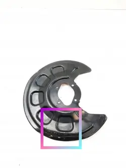 Bouclier de disque de frein arrière OEM MAM55005 VW Caddy