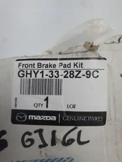 Plaquettes de frein avant Mazda OE GHY13328Z9C - Usagées