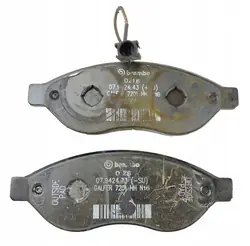 Plaquettes de frein avant Fiat Ducato Jumper 06 77366019