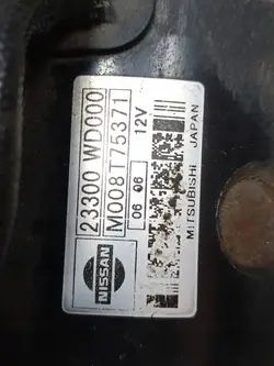 Démarreur Nissan Almera 12V