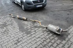 Opel Combo E Ljuddämpare OEM 1122615003002 - Begagnad