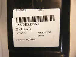 Courroie avant PAS PRZEDNI NISSAN MURANO Z50 OEM