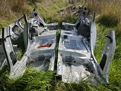OEM 4G9813696 Right Rear Roof Pillar Audi A6 C7