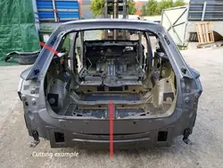 Audi E-Tron 2019 Rear Left Quarter Panel OEM 268679