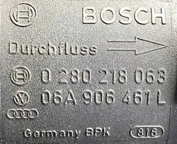 Débitmètre OEM 0280218063 pour Audi A4 Cabrio