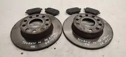 Jarrurattaat 260mm + Palat Taka VW Touran Golf V