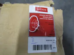 Disco de Freio Dianteiro Original 8660001233 Renault