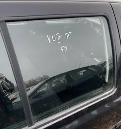 Begagnat höger bakre sidoruta OEM för VW Golf 3 III