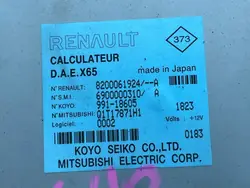 Módulo direção assistida Renault Clio II OEM 8200061924