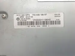 Volkswagen Radio Player Golf V Passat B6 OE 1K0035186AF