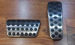 OEM 04861727AA NR3 Pedalaufsatz Silber Gas und Bremse